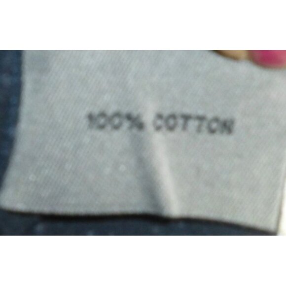 Johnston & Murphy Mens XL Navy Button-Up Shirt With White Geometric Print Long S - Picture 5 of 8